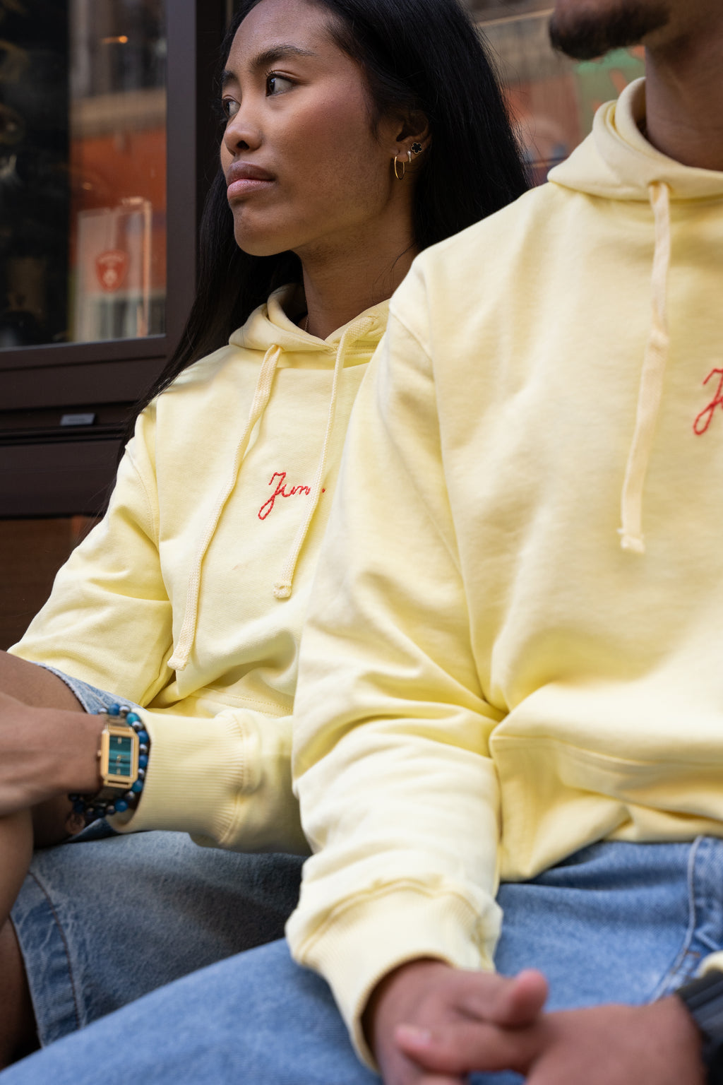 Hoodie citron