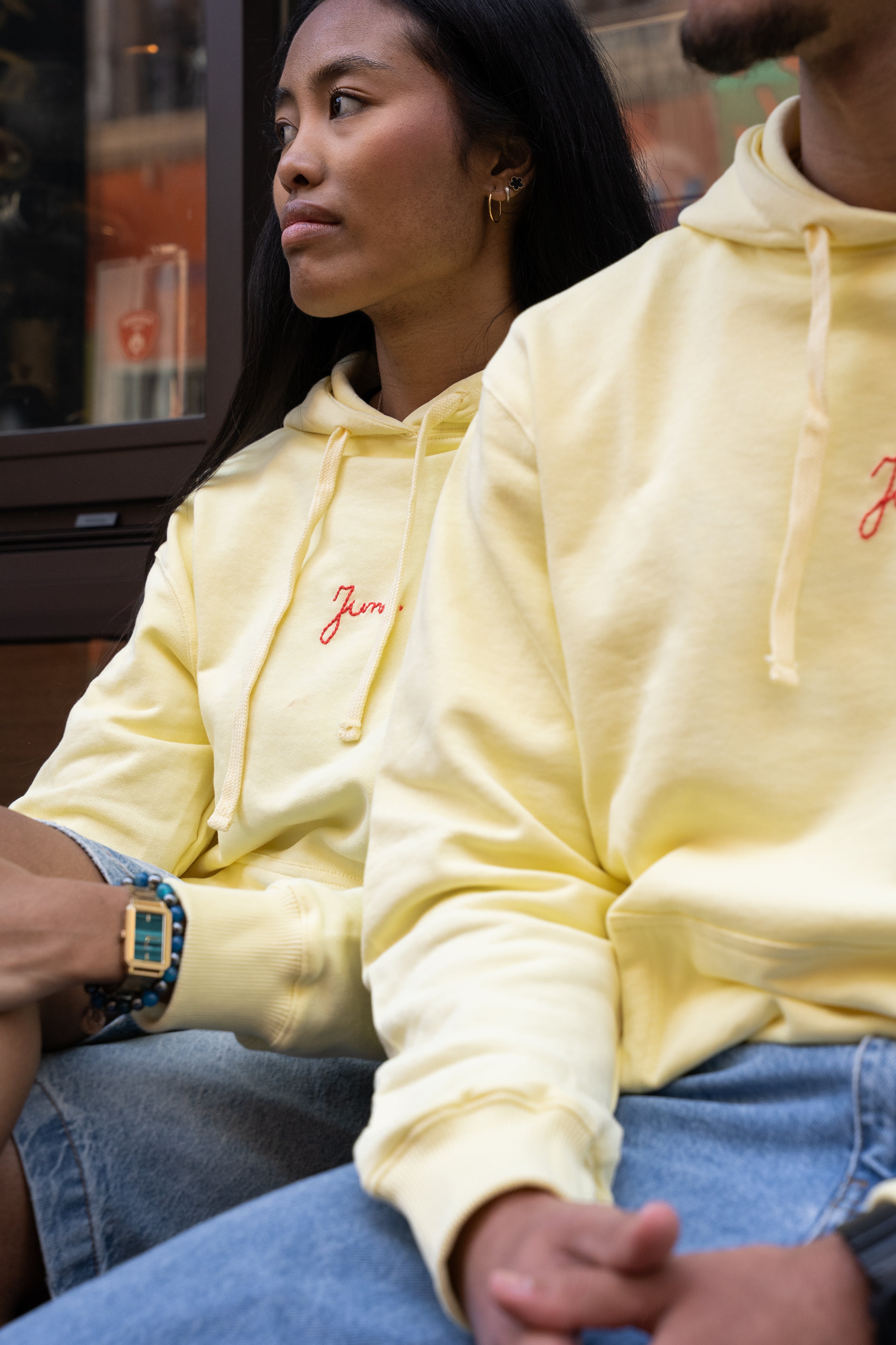 Hoodie citron