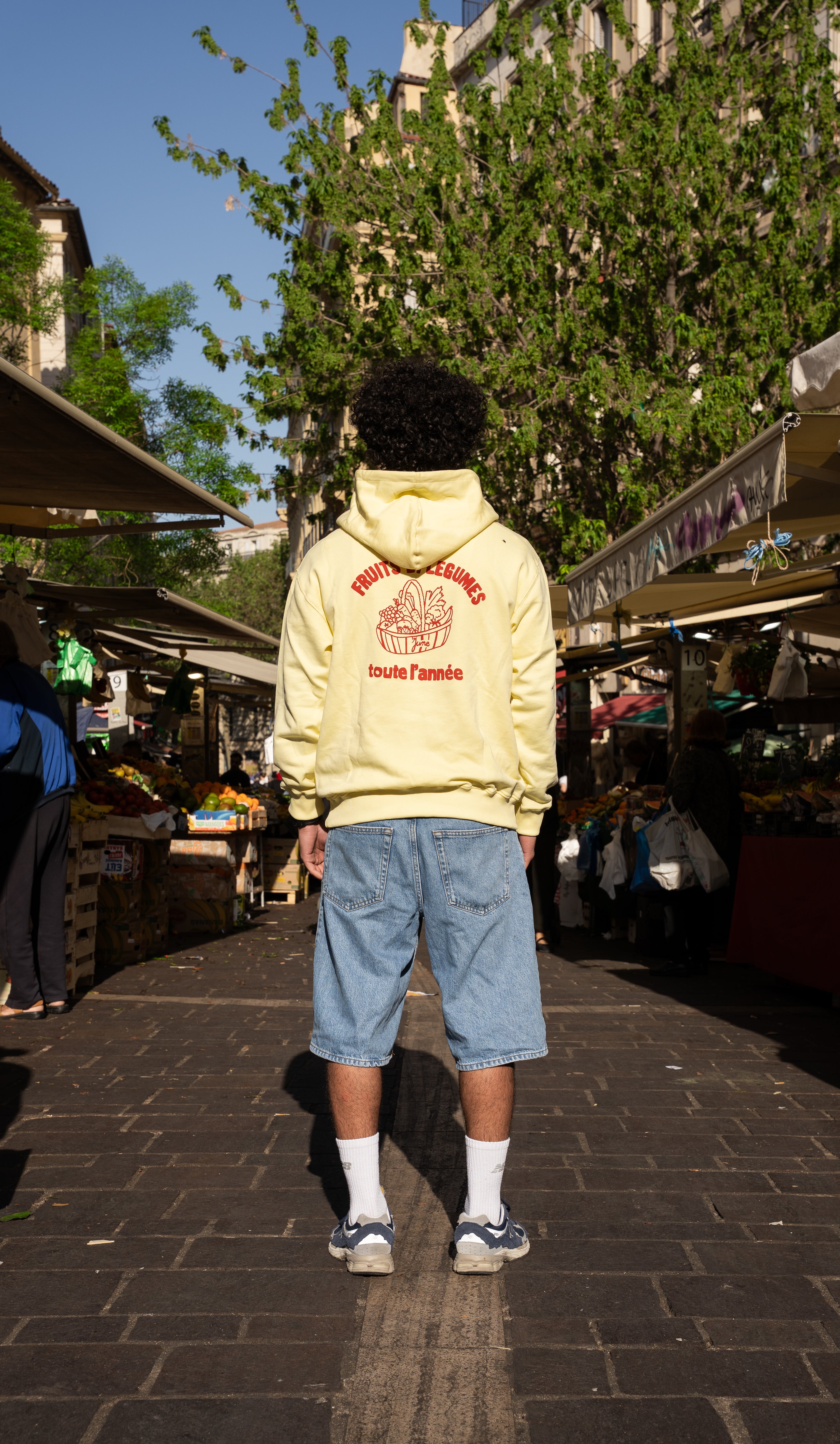 Hoodie citron